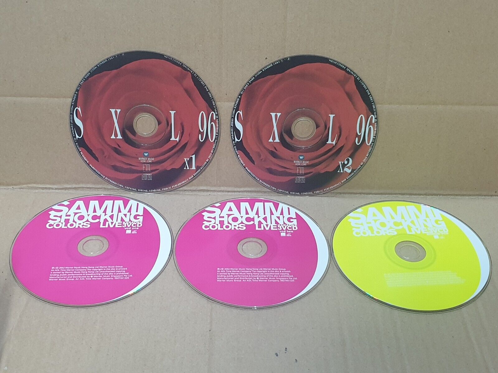 Sammi Cheng  郑秀文 鄭秀文 Chinese CD+(CD+VCD)+3xVCD, etc Set LOT Of 11 (FCS10351) L