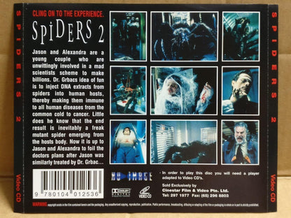 Horror Movie Spiders 2 Stephanie Niznik Rare Singapore Video 2x VCD FCS9812