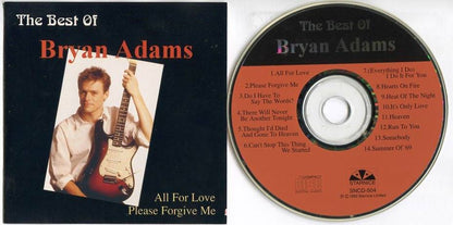 Mega Rare Bryan Adams On Cover Singapore CD FCS5243