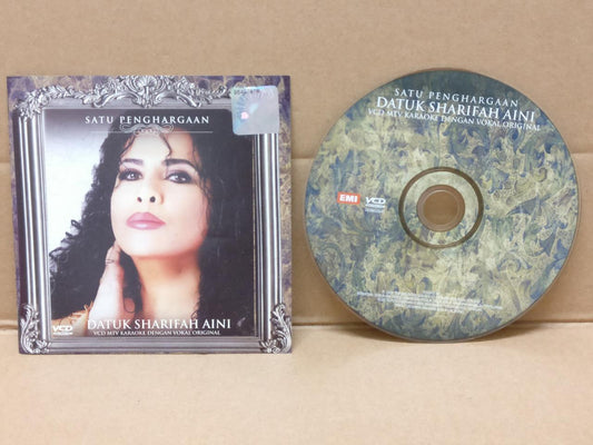 Malay Sharifah Aini Satu Penghargaan Karaoke 2009 Malaysia VCD Video CD FCS8996