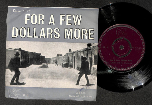 Clint Eastwood OST Music For A Few Dollars More Singapore 7" CEP3135