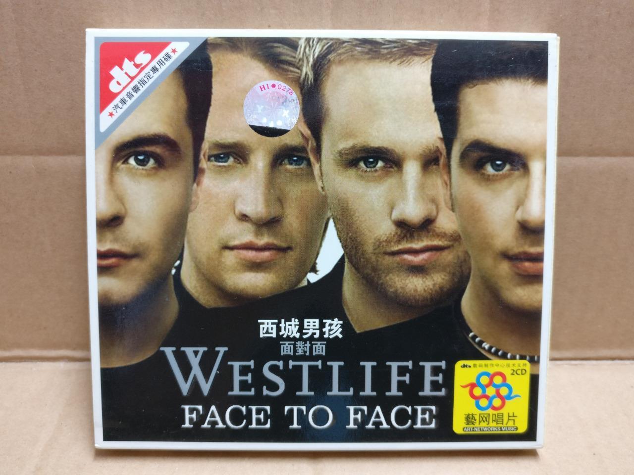 Westlife Face To Face FOR CAR DSD 2005 Singapore English 2x CD FCB2273