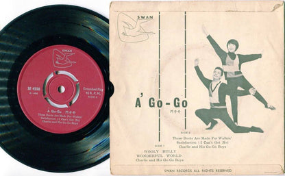 Singapore Band Charlie & His Go-Go Boys A Go Go Dance Music Chinese EP CEP2693