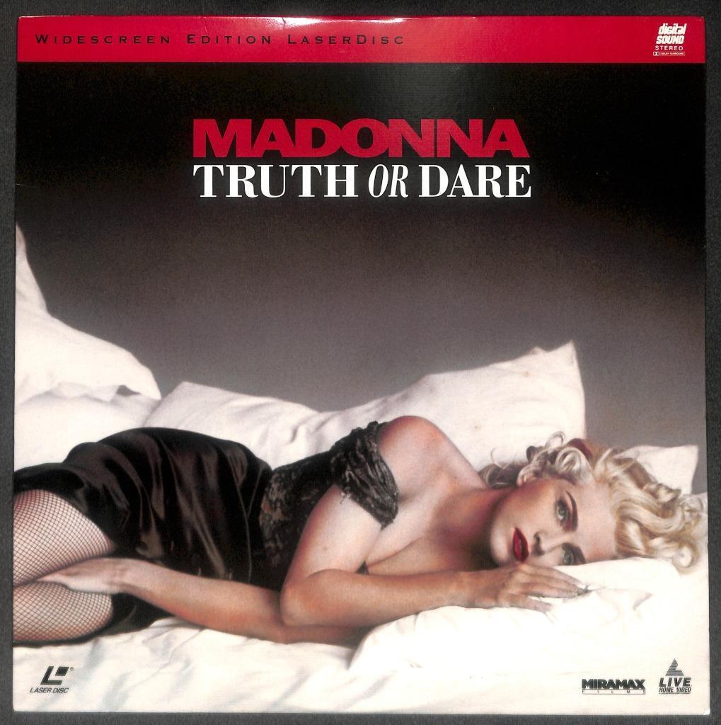 Madonna Truth Or Dare 1991 USA English LD Laserdisc LD1713