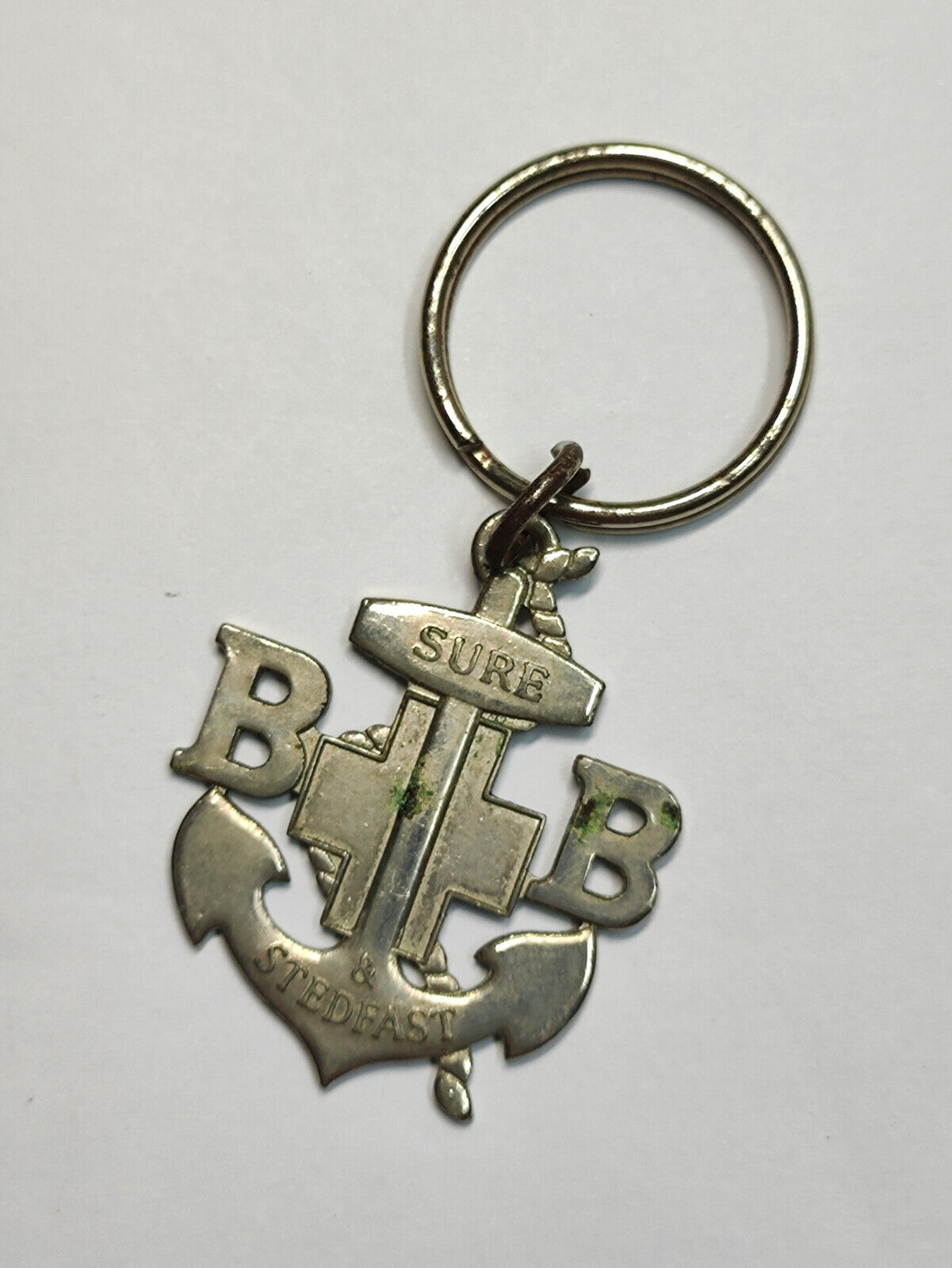 AMM68 VINTAGE KEYCHAIN KEYRING SINGAPORE THE BOY'S BRIGADE (JF111)