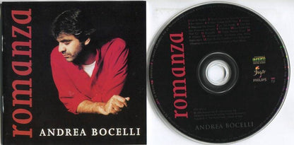 Mega Rare Andrea Bocelli Romanza 1996 Universal Music Singapore CD FCS5232