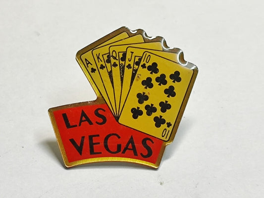 AMM68 MINI PIN BADGE LAS VEGAS (JF129)