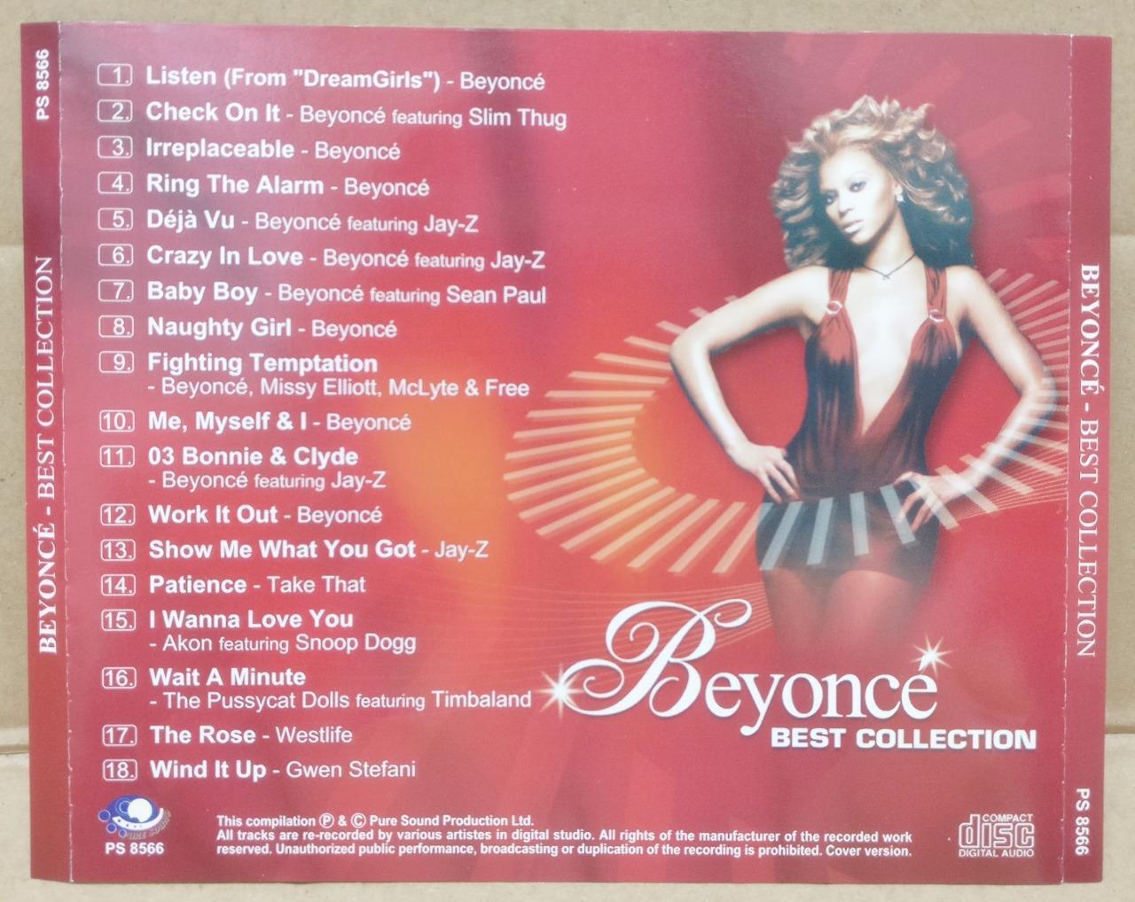 Mega Rare Beyonce On Unique Cover Singapore CD FCS9312