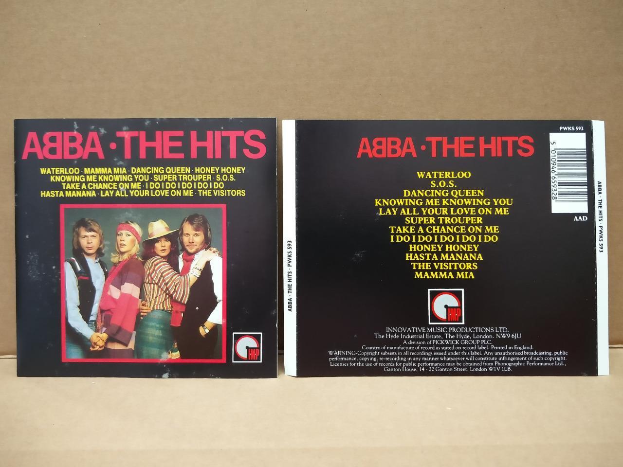 ABBA The Hits 1990 UK CD FCS8526