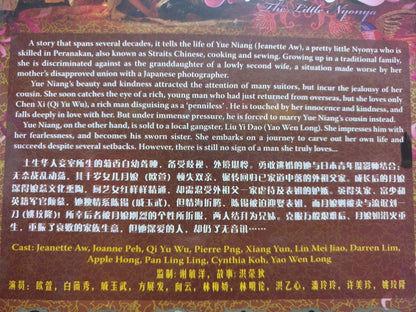 SG TV Drama The Little Nyonya 小娘惹 Qi Yuwu Singapore Eng Sub 4x DVD FCB2189