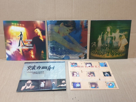 Taiwan A-Mei 张惠妹 張惠妹 Chinese 5x CD Set Lot Of 5 (FCS10332) G