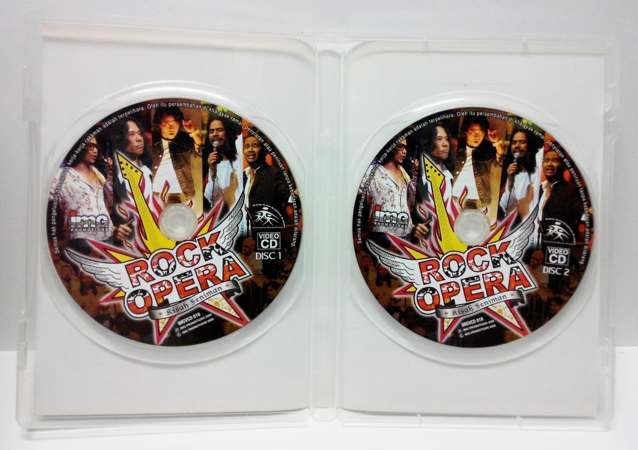 Malay Rock Band Concert Aisah Seniman At Esplanade Singapore 2x VCD FCB1065