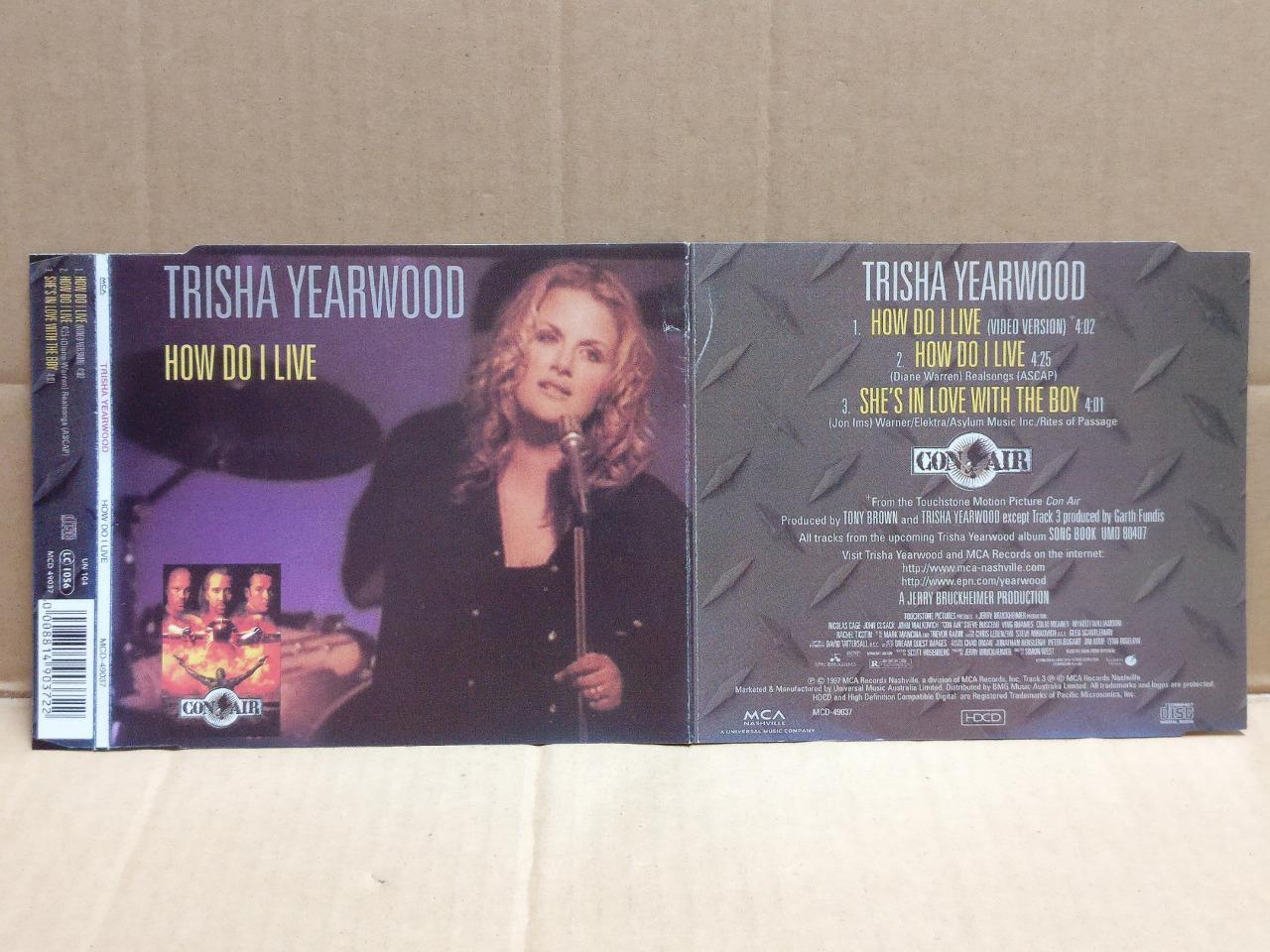 AMM Trisha Yearwood How Do I Live 1997 Australia English CD FCS10097 (No Case)