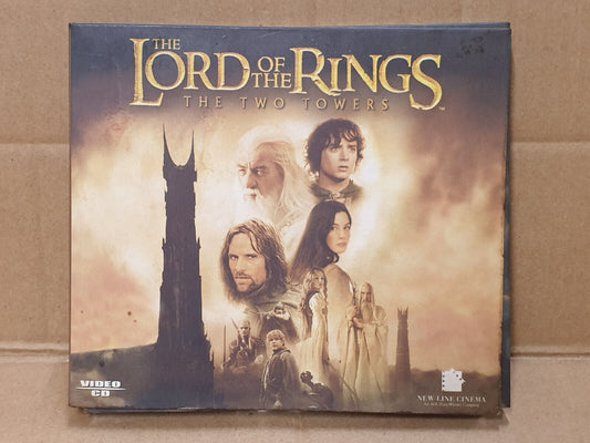 The Lord of The Rings The 2 Towers Singapore Video 3x VCD (FCB2545) E