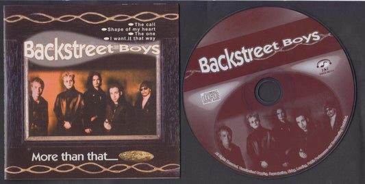 Mega Rare Backstreet Boys On Cover Singapore CD FCS7369