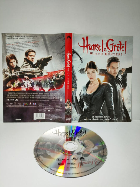 Movie Hansel & Gretel: Witch Hunters DVD Disc & Cover Region 3 (NO Case) (DC037)