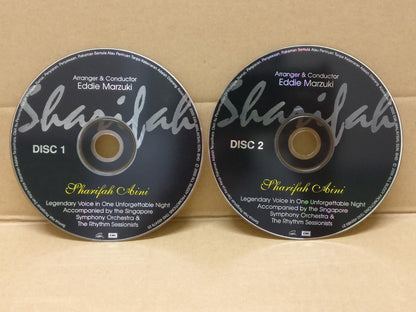 Malay Diva Sharifah Aini 2000 EMI Rare Malaysia Video CD 2x VCD FCS9006
