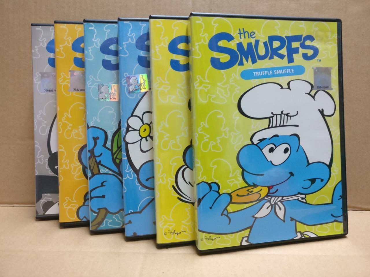 The SMURFS Cartoon Animation Series Rare Malaysia Edition English 6x DVD FCB1794