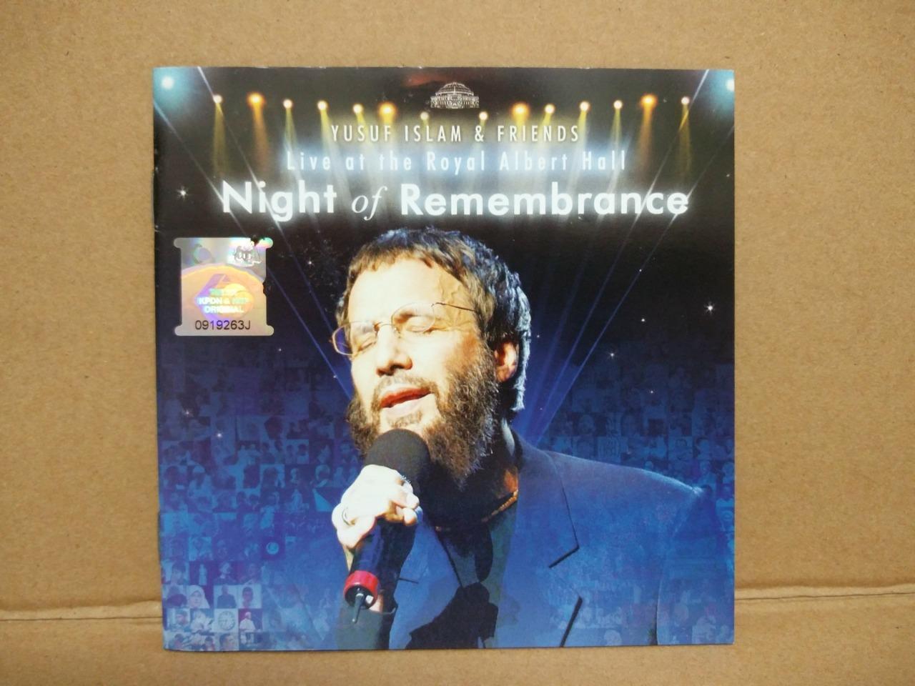 Yusuf Islam & Friends Night Of Remembrance 2004 Mega Rare Malaysia 2x CD FCS8741