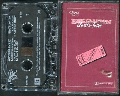 Eric Clapton Another Ticket 1981 Rare Polygram Singapore Cassette CS449