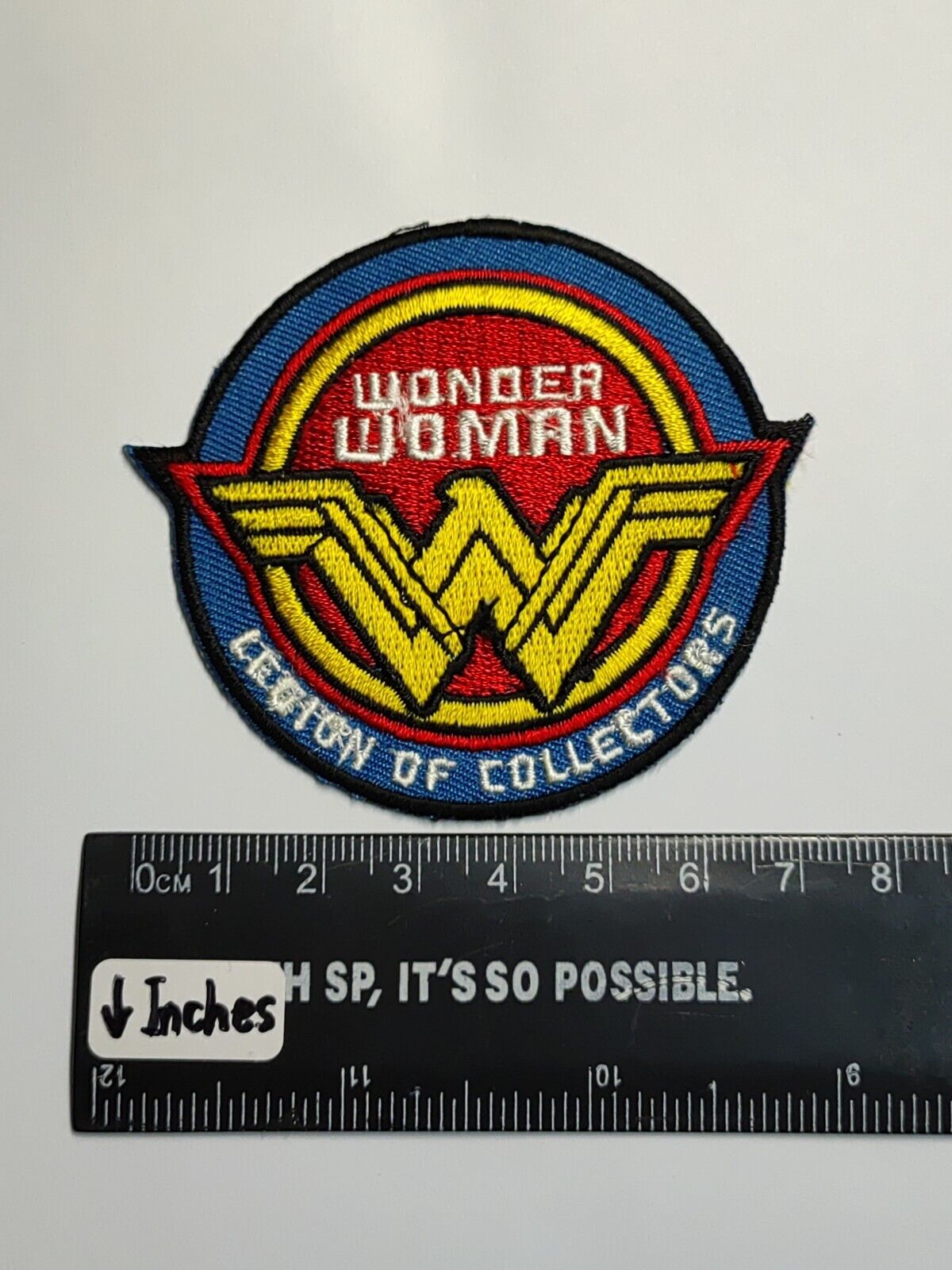 DC COMICS WONDER WOMAN SUPERHERO  IRON ON SEWING CLOTH PATCH (JF032)