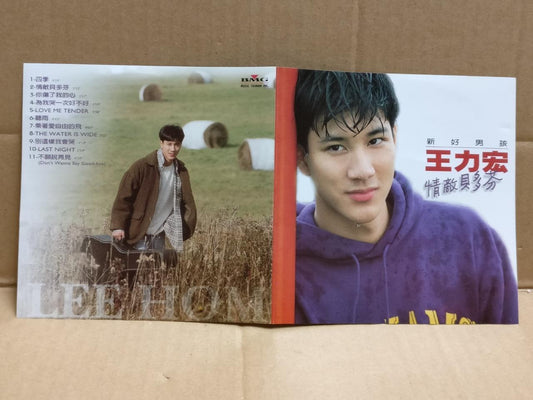 Taiwan Wang Lee Hom 王⼒宏 情敌贝多芬 1995 Rare Promo Not-For-Sale Chinese CD FCS9941