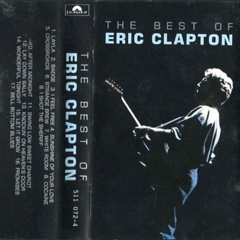 The Best Of Eric Clapton 1991 Polygram Rare Singapore Cassette CS426
