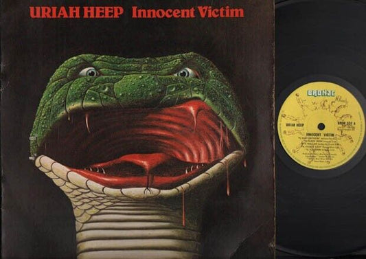 Uriah Heep Innocent Victim 1977 Bronze Records EMI Singapore 12" LP ELP1582