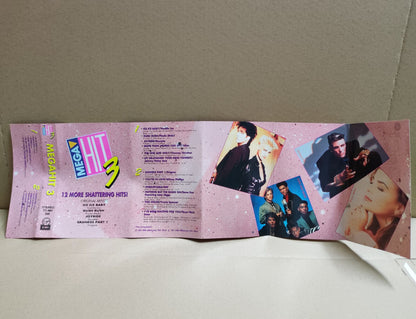 AMM68 MEGA HIT 3 PAULA ABDUL ROXETTE 1991 EMI MALAYSIA ENGLISH CASSETTE (CS2298)