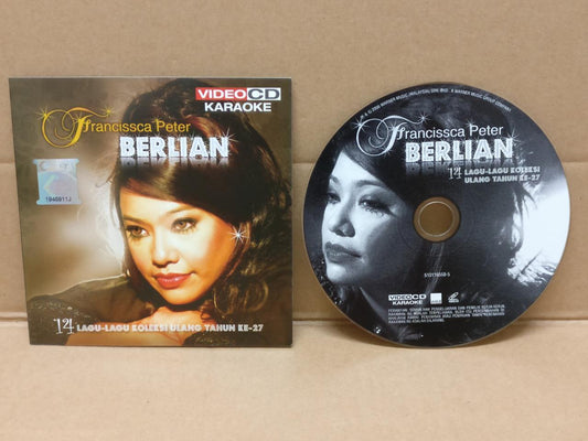 Malay Francissca Peter Berlian Karaoke 2006 Mega Rare Malaysia VCD Video FCS8971