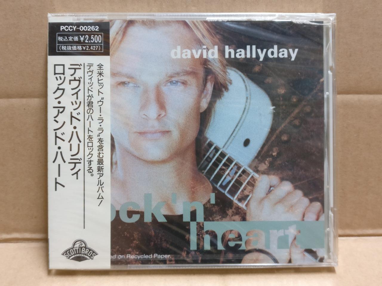 Sealed & Unused David Hallyday Rock 'n'Heart '90 Rare Japan Promo OBI CD FCB1988