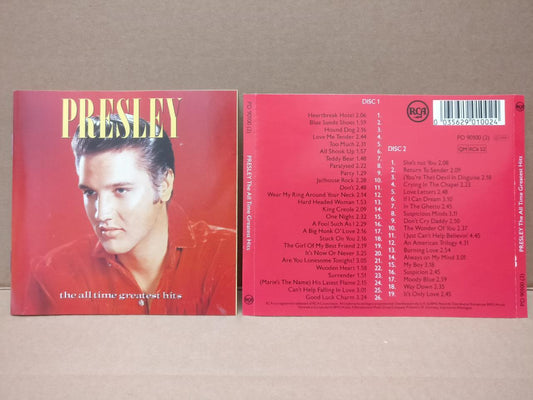 Elvis Presley The All Time Greatest Hits Germany 2x CD FCS8562a