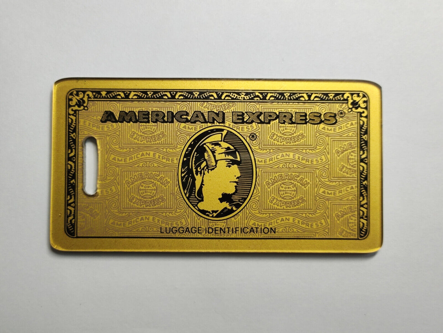 AMM68 VINTAGE KEYCHAIN KEYRING AMERICAN EXPRESS CREDIT CARD (JF090)