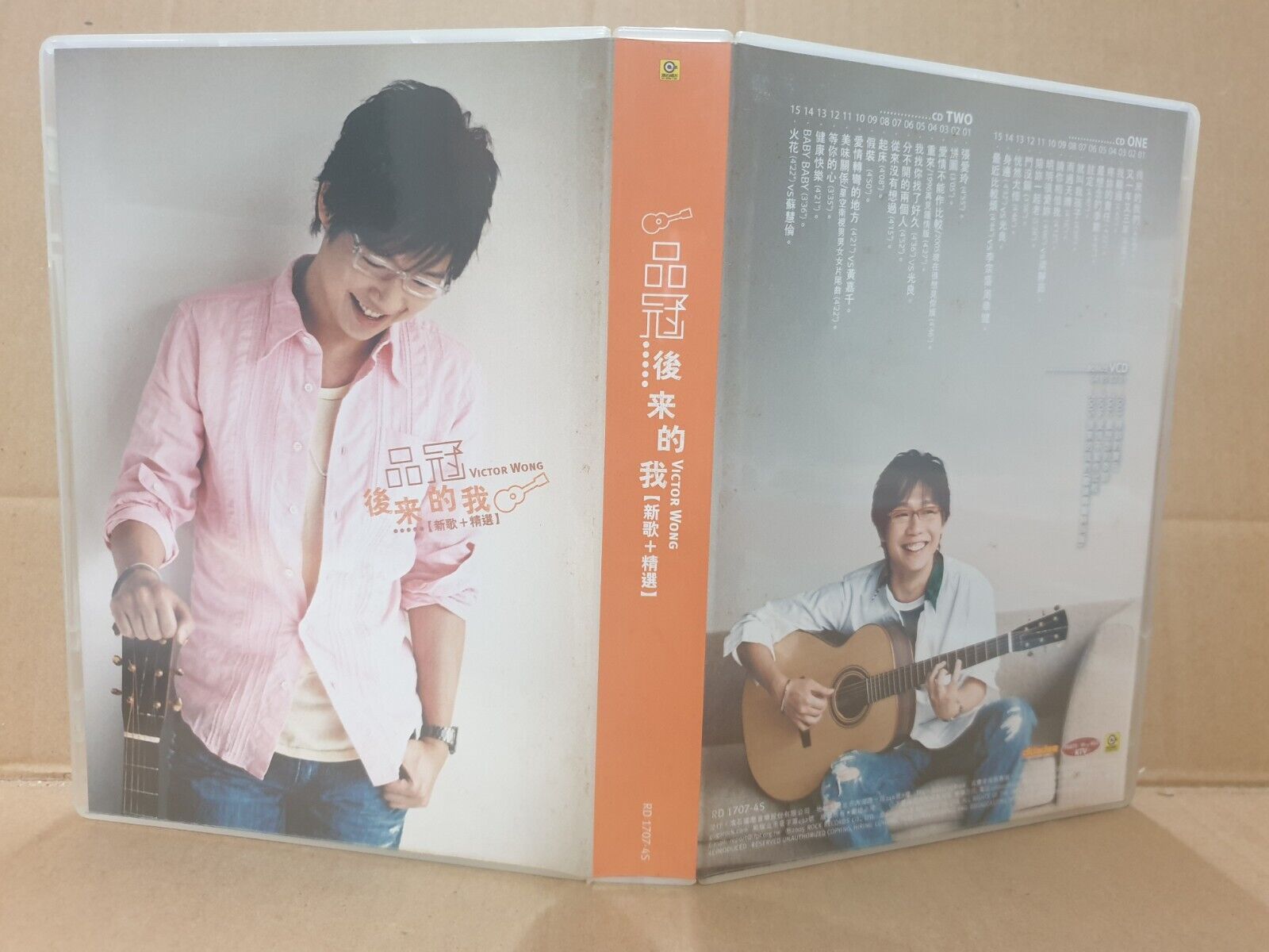 Malaysia Victor Wong 黄品冠 后来的我 Chinese 2x CD + Video VCD (FCB2472)