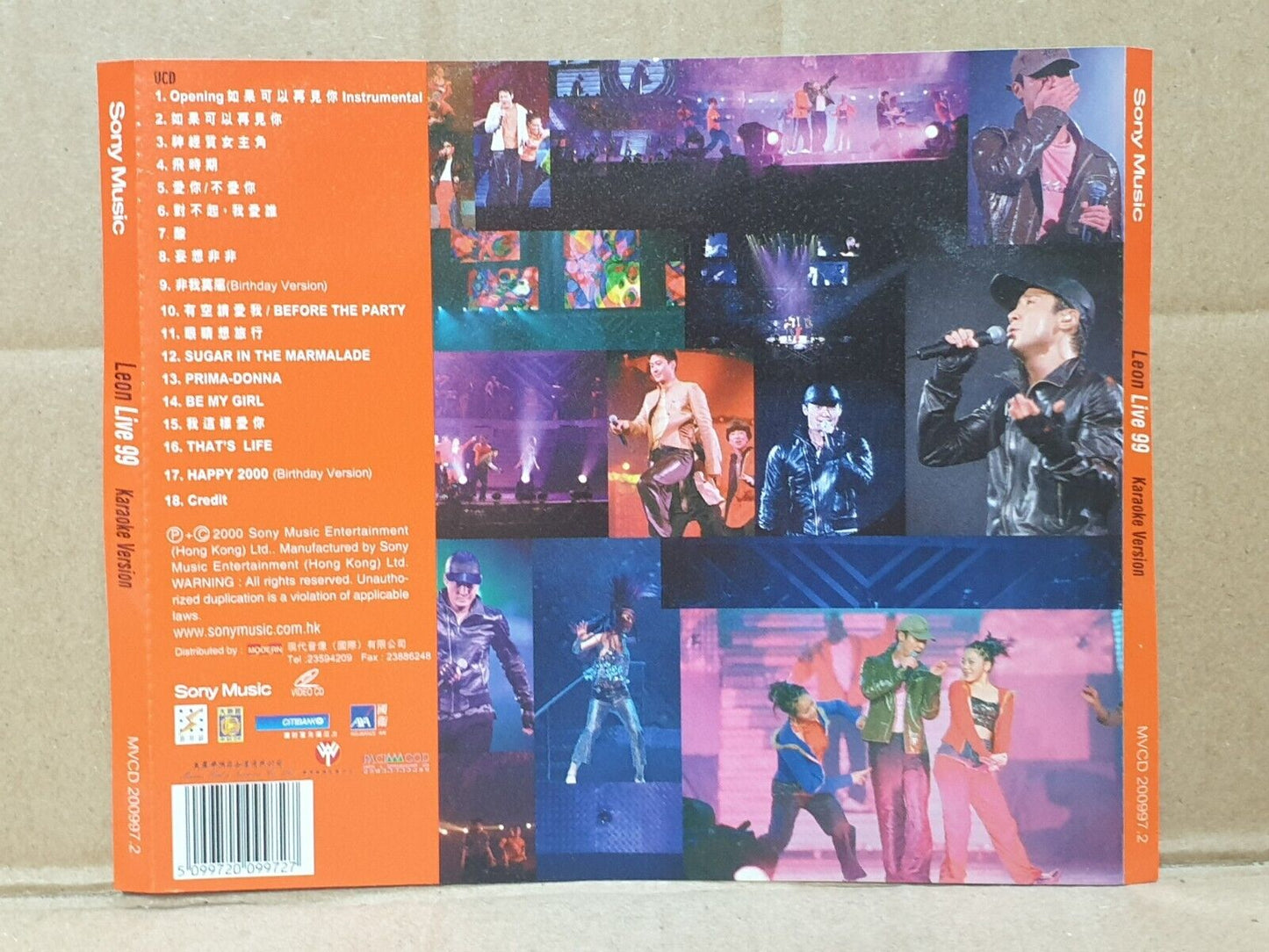 HK Leon Lai 黎明 Chinese 4x (CD+VCD) + VCD + (2x VCD) Set Lot Of 6 (FCS10367) I