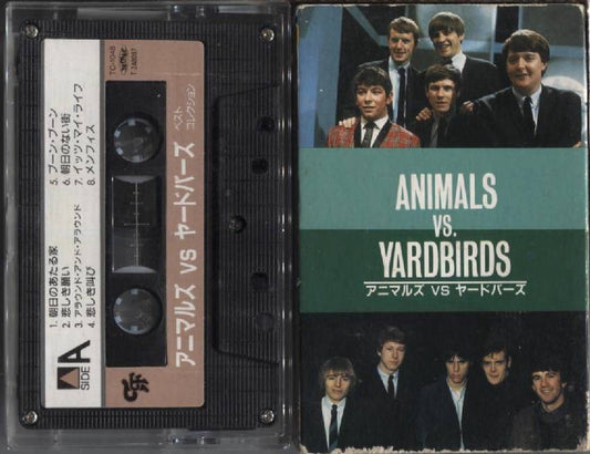 Mega Rare Animals Band Vs Yardbirds Japan Cassette CS746