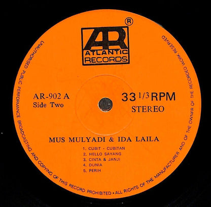 Indonesia Mus Mulyadi & Ida Laila & Rare Awara Band Singapore LP MLP567