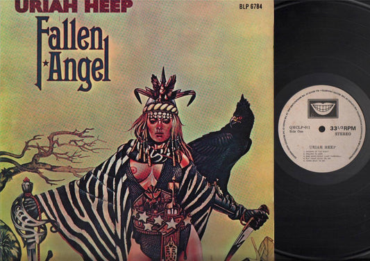 Mega Rare Uriah Heep Fallen Angel Sexy Error Code Singapore 12" LP ELP2023