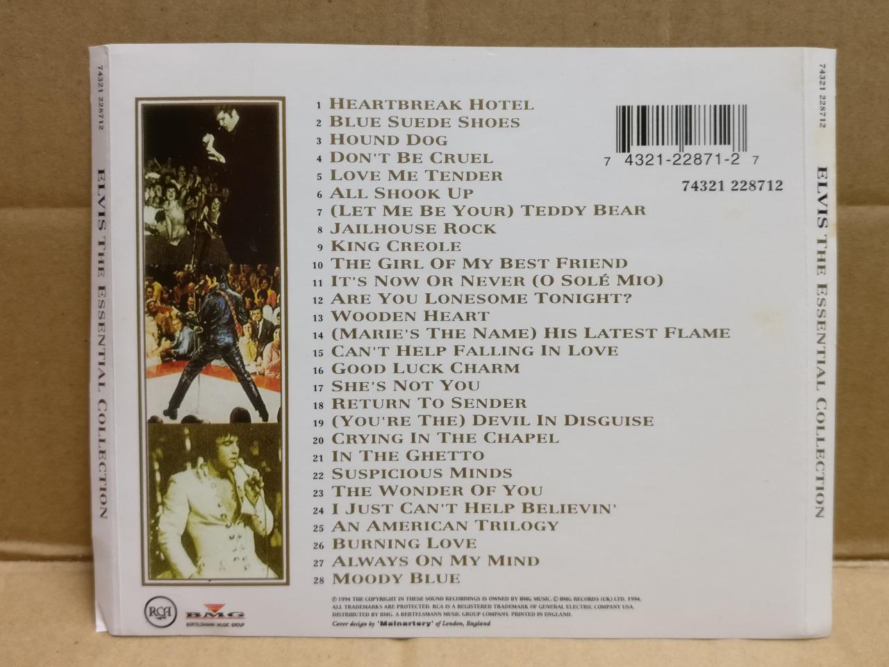 AMM Elvis Presley The Essential Collection 1994 UK English CD FCS10081 (No Case)