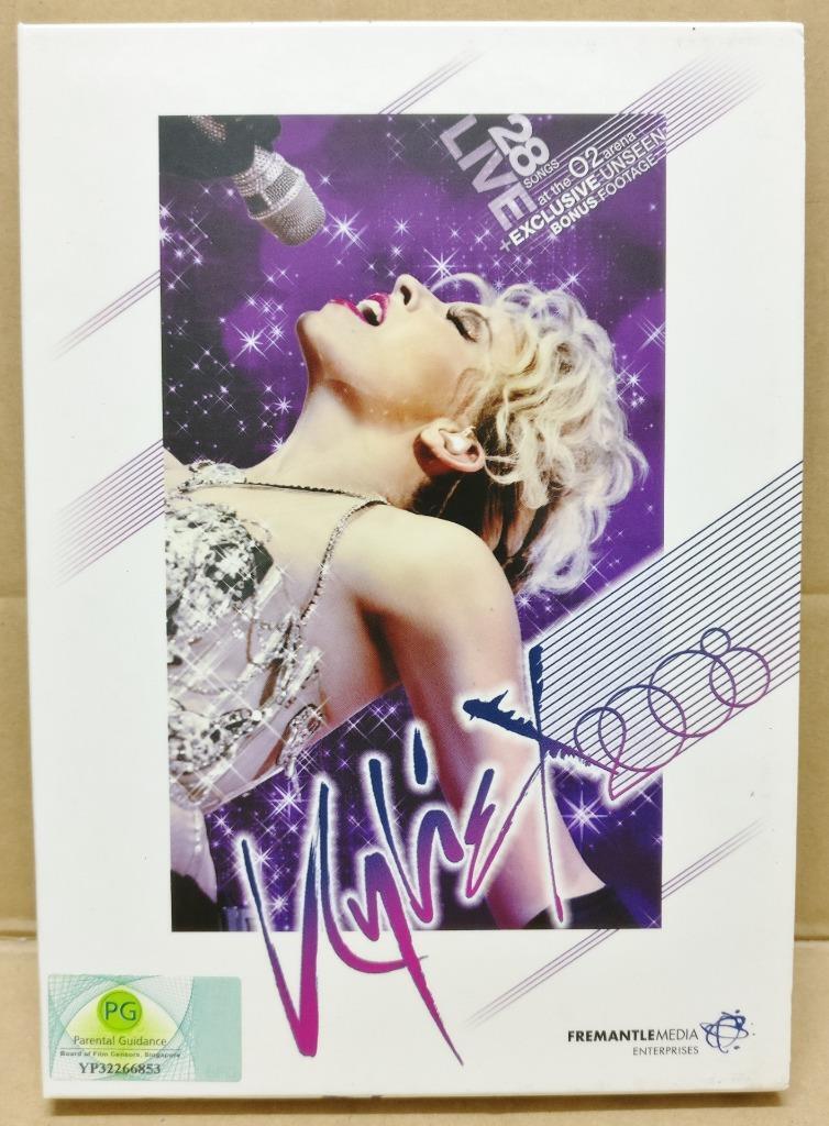 Kylie Minogue 2008 Live At the O2 Arena Mega Rare Singapore DVD FCBL102