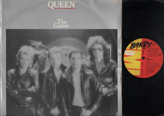 Queen Band Freddie Mercury The Game 1980 Rare Singapore 12" LP ELP774