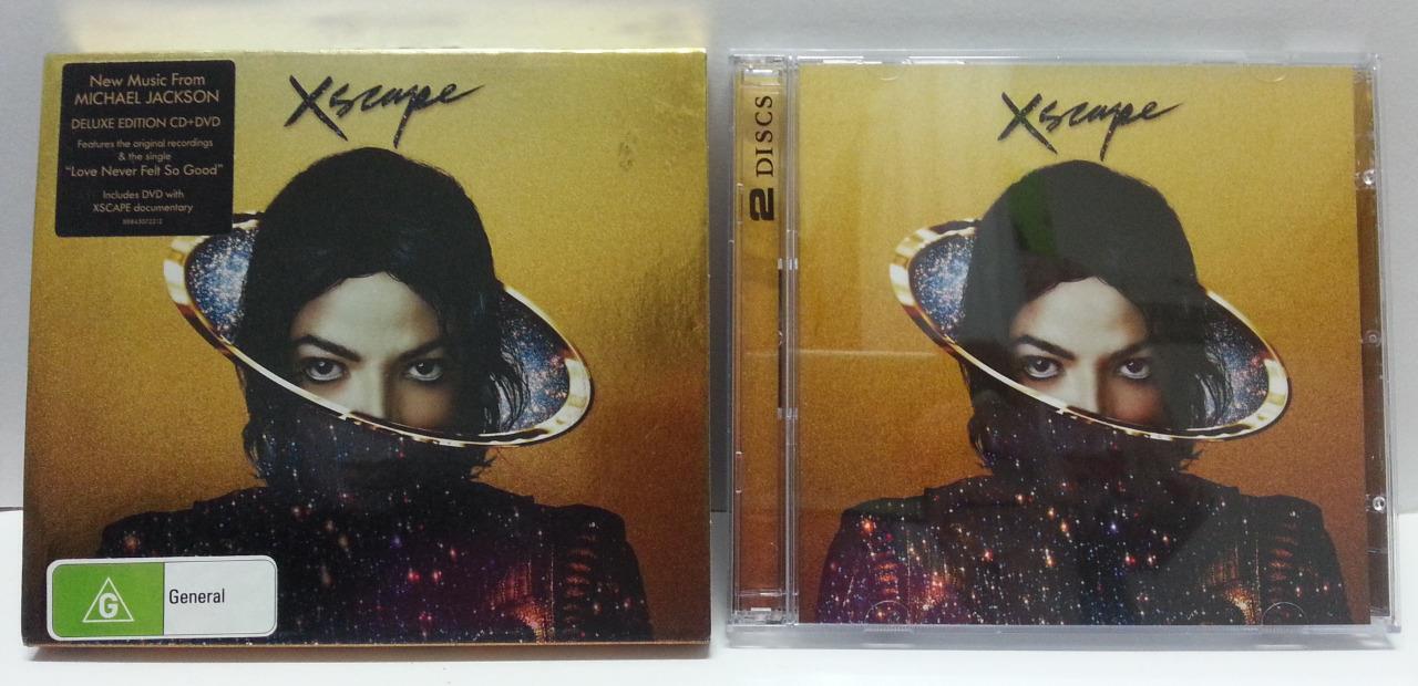 Michael Jackson MJ Xscape 2014 Sony Australia CD + DVD FCB1030