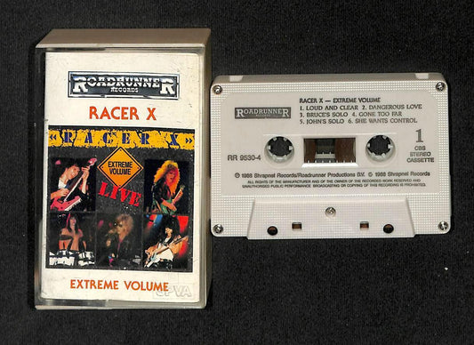 Racer X Extreme Volume 1988 Cassette CS1468
