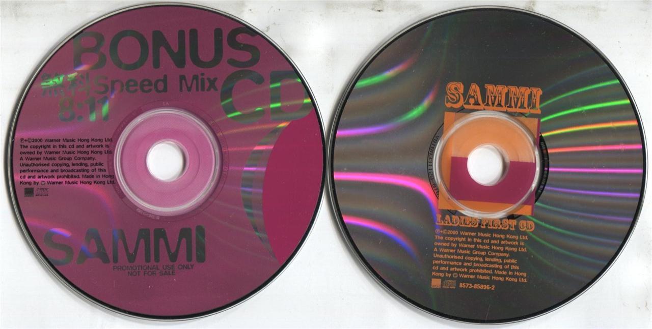 Hong Kong Sammi Cheng 鄭秀⽂ 郑秀⽂ Zheng Xiu Wen 2000 CD + Bonus CD + VCD AA246