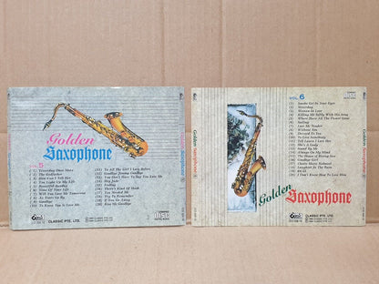Golden Saxophone Instrumental Music English Oldies 10x CD Lot Of 10 (FCS10317) H