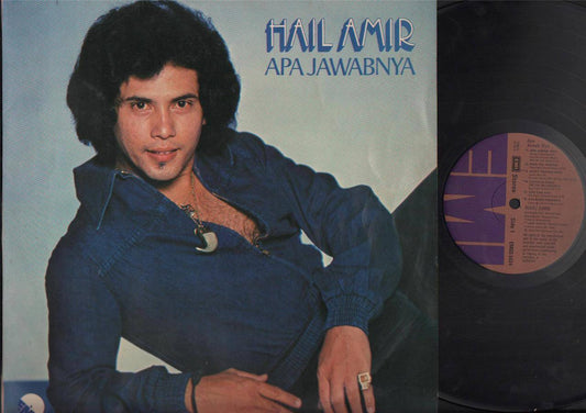 Singapore Malay Singer Hail Amir Apa Jawabnya 1978 EMI Malaysia 12" LP MLP349