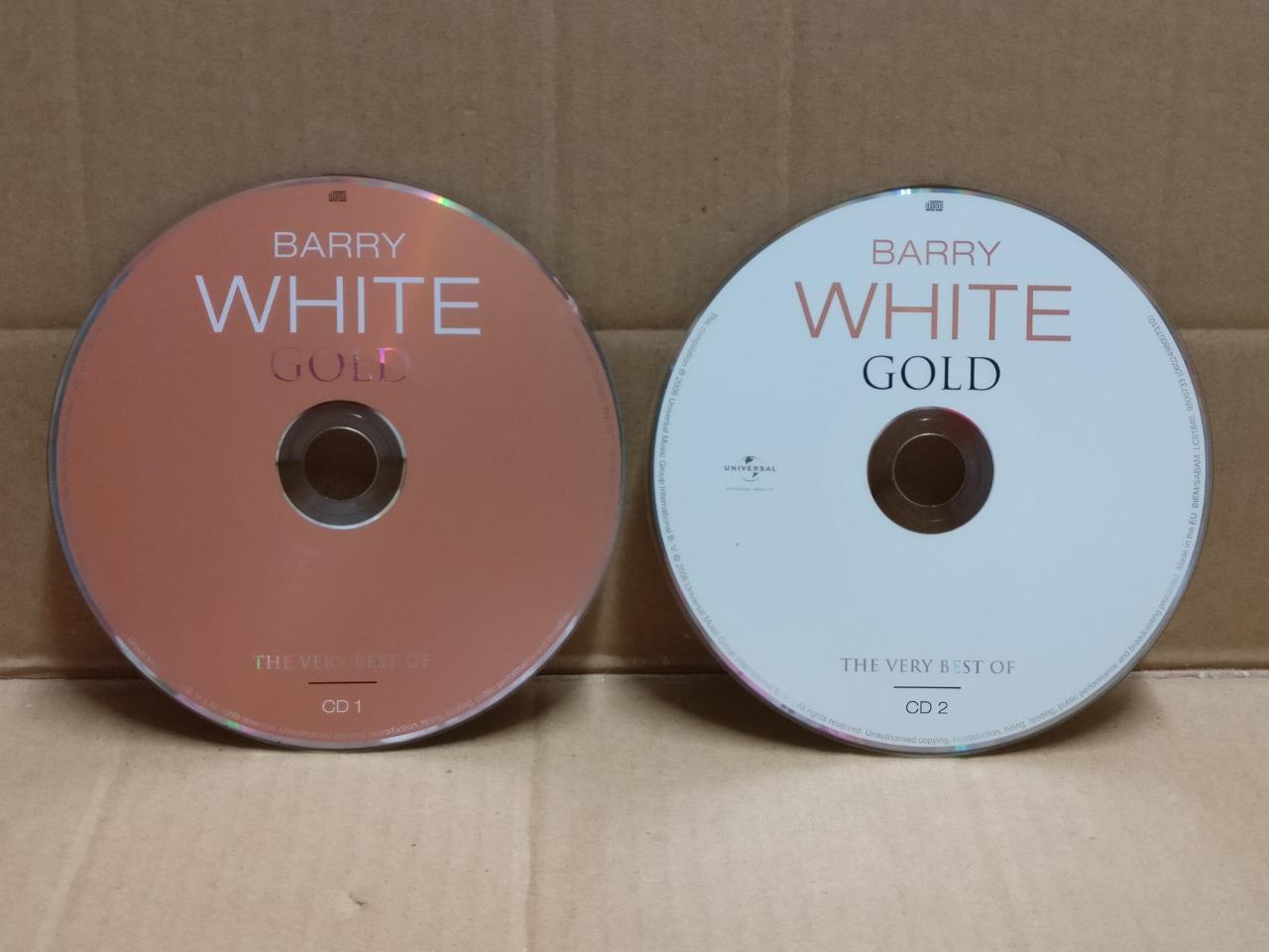 AMM Barry White Gold The Very Best Of 2006 E.U. English 2x CD FCS10108 (No Case)