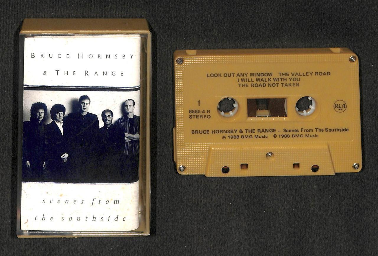 Bruce Hornsby & The Range Scenes From The Southside HK Cassette 卡帶 磁帶 CS1724a