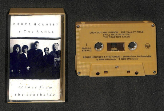 Bruce Hornsby & The Range Scenes From The Southside HK Cassette 卡帶 磁帶 CS1724a