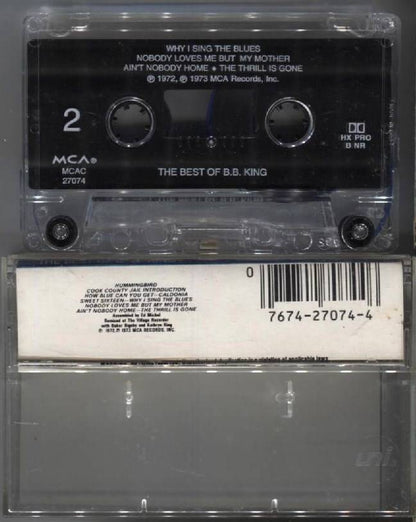 The Best Of B.B. King 1979 MCA USA Cassette CS748
